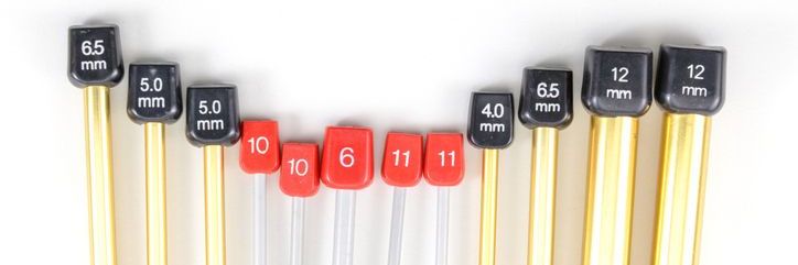 Knitting Needle Size Chart