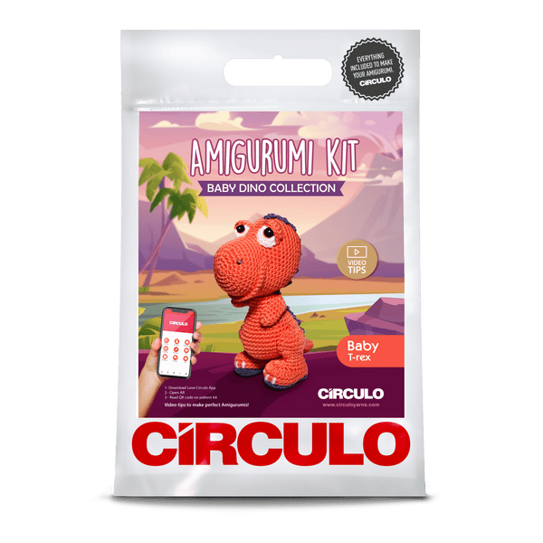 Circulo Amigurumi Crochet Kits - Baby Dinos