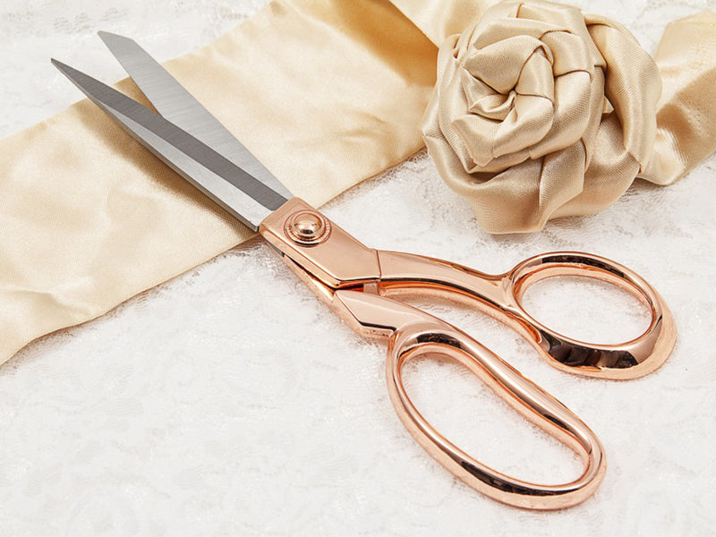 Hemline 21cm Rose Gold Dressmaking Scissors