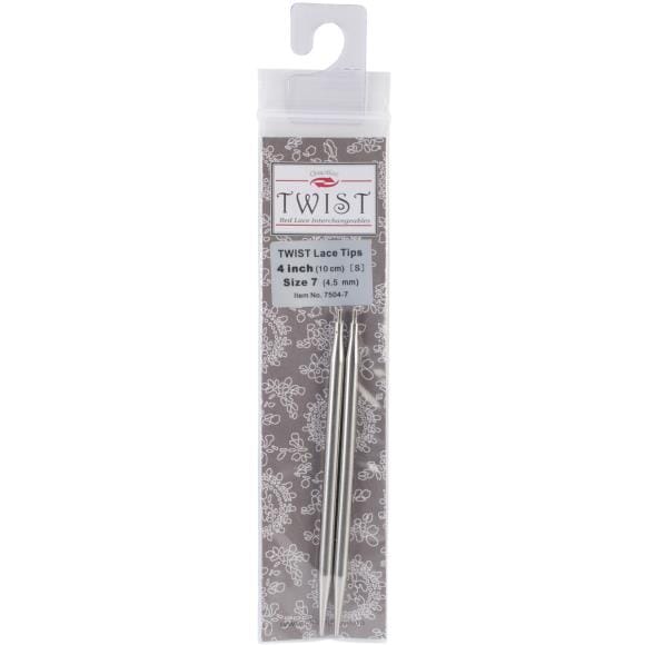 ChiaoGoo Twist Lace 4" (10cm) Interchangeable Circular Knitting Needle Tips