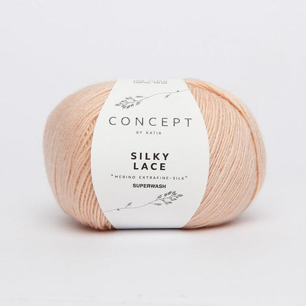 Katia Concept 50g "Silky Lace" Silk & Merino Wool Blend Yarn