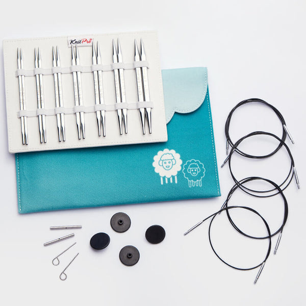KnitPro "Nova Cubics" IC Circular Knitting Needles - Deluxe Set
