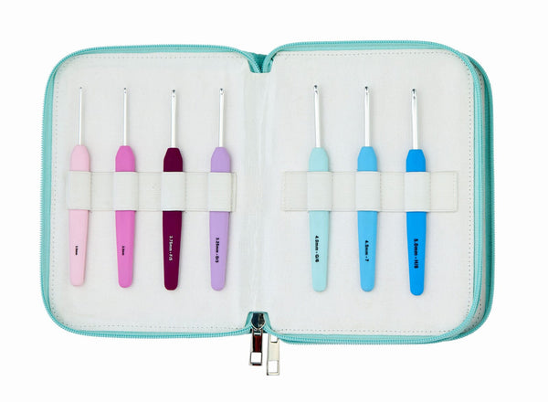KnitPro "Waves 2.0" Crochet Hooks - Grande Set of 14