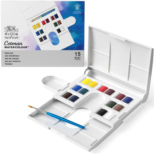 Winsor & Newton Cotman Watercolour Paint - Field Set