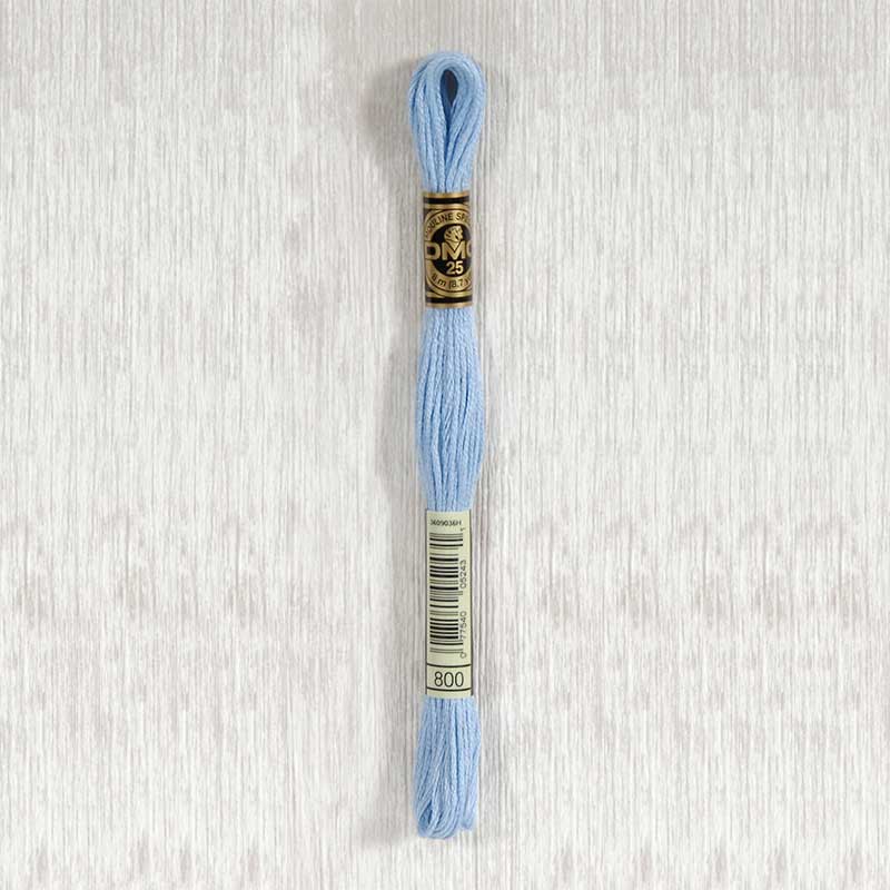 DMC Stranded Cotton Embroidery Thread (Shades #800 - #899)