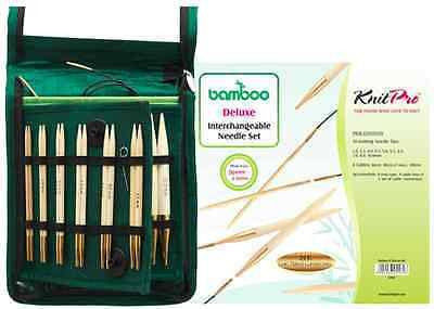 KnitPro "Bamboo" IC Circular Knitting Needles - Deluxe Set  | KNITTING CO.