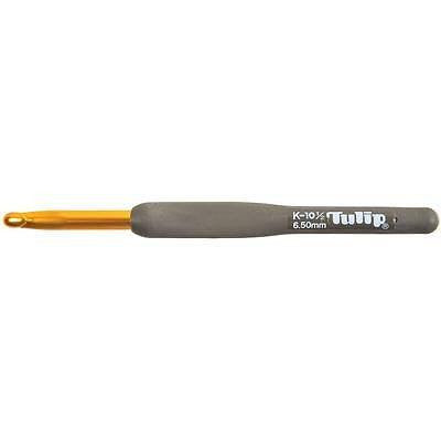 Tulip Etimo Grey Soft Grip Ergonomic Crochet Hook (Var. Sizes; 2.25mm - 6.50mm) | KNITTING CO.