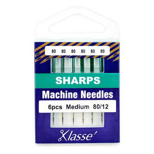 Klasse "Sharp/Microtex" Sewing Machine Needles - Choose Your Size