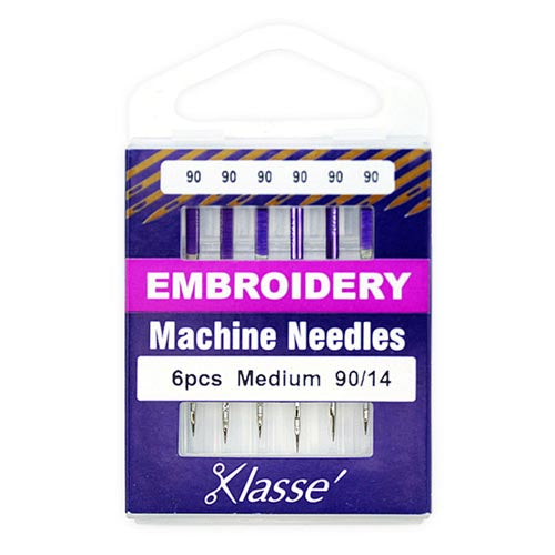 Klasse "Embroidery" Sewing Machine Needles - Choose Your Size