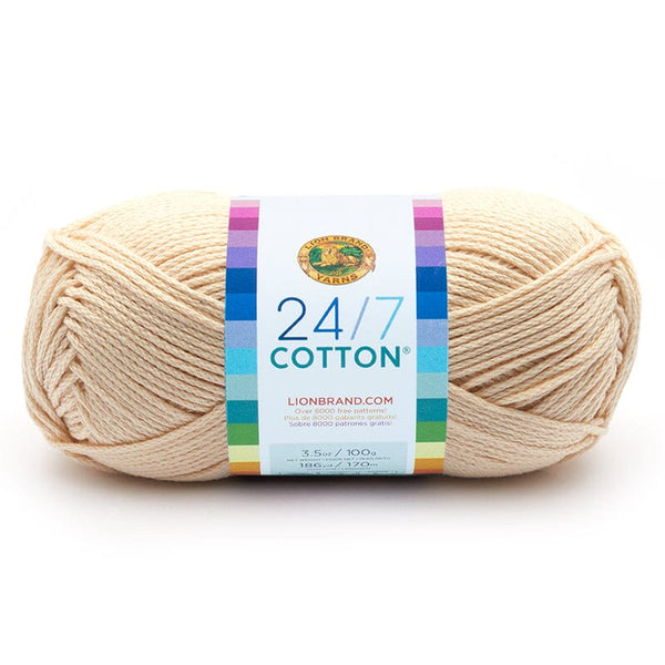 Lion Brand 100g "24/7 Cotton" 10-Ply Cotton Yarn