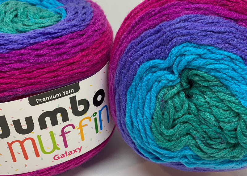 Everyday 200g "Jumbo Muffin" 8-Ply Acrylic Knitting Yarn - Choose Your Colour
