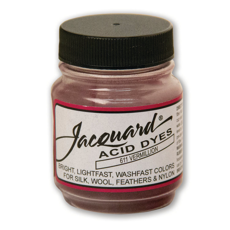 Jacquard "Acid Dye" 14.2g Fabric & Yarn Dye - Choose From 40 Colours