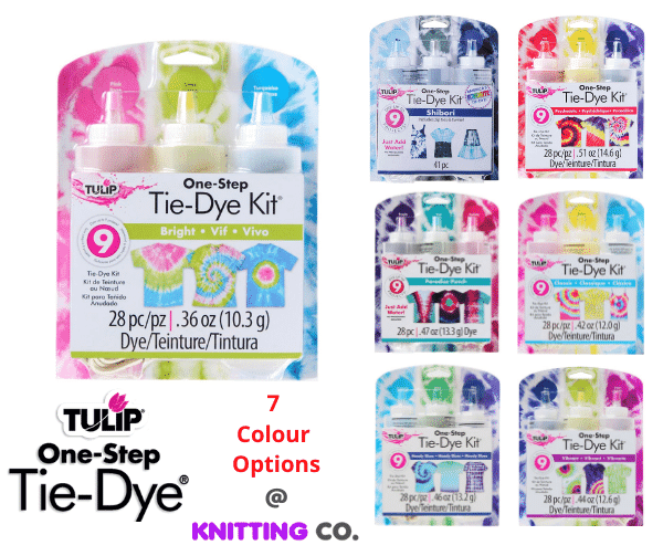 Tulip One Step Tie-Dye Kit - 3 Colours (Choose Your Set)
