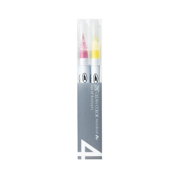 Zig Kuretake Clean Color Real Brush Marker Sets (Choose Your Pack)