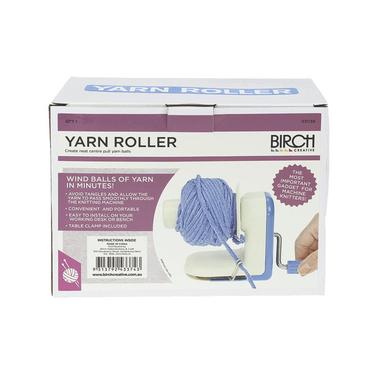 Birch Yarn Roller - Wool Winder Accessory