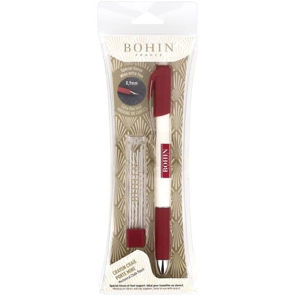 Bohin Mechanical Extra-Fine Taylors' Chalk Pencil Set