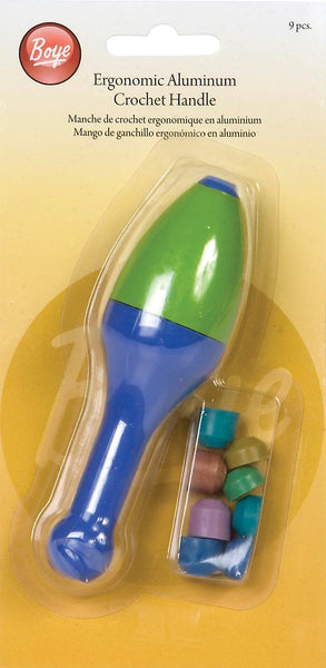 Boye Ergonomic Aluminium Crochet Hook Handle