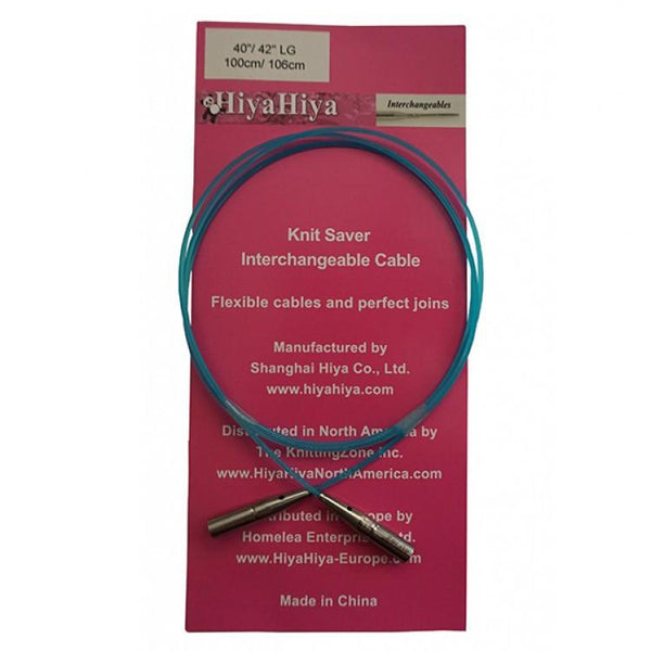 HiyaHiya Knit Saver Interchangeable Knitting Needle Cable (Dif. Sizes)