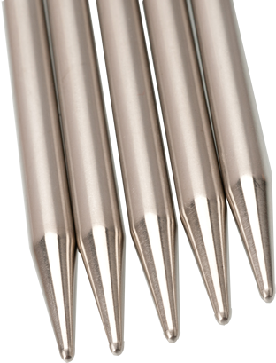 Chiaogoo Stainless Steel Double Point Knitting Needles (15cm or 20cm length)