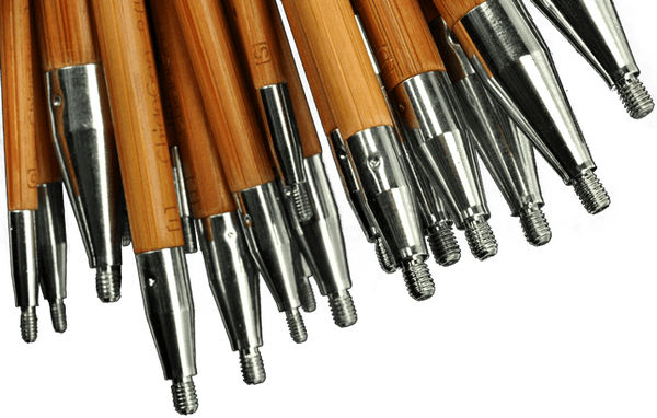 ChiaoGoo SPIN Bamboo 5" Interchangeable Circular Knitting Needle Tips (Choose your Size)