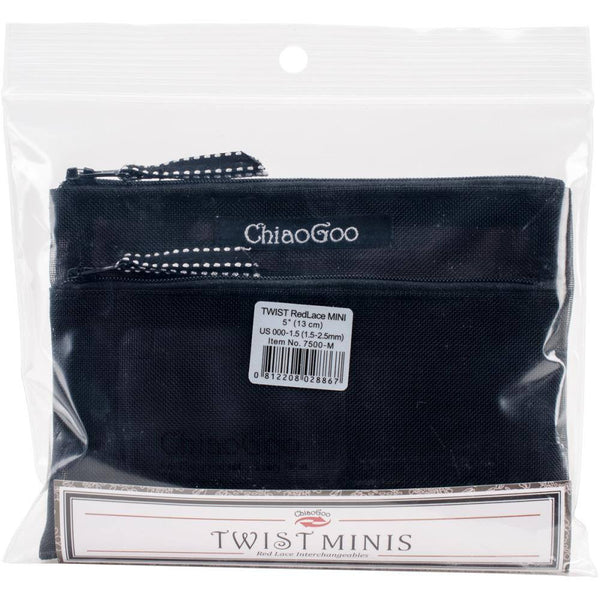 ChiaoGoo TWIST IC 5" (13cm) Circular Knitting Needles - Mini Set  | KNITTING CO. - 1