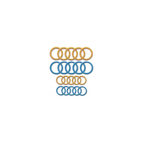 Clover Soft Jumbo Ring Stitch Markers - 20 Pack