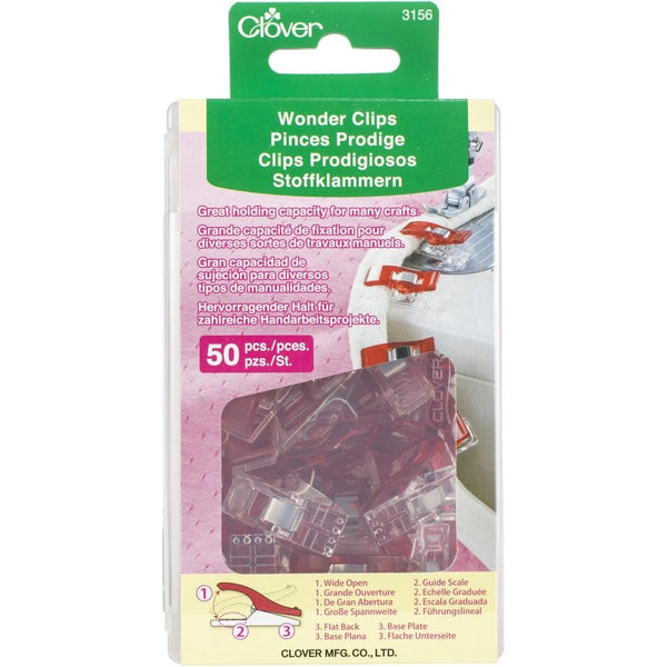 Clover Original Wonder Clips - 50 Pack