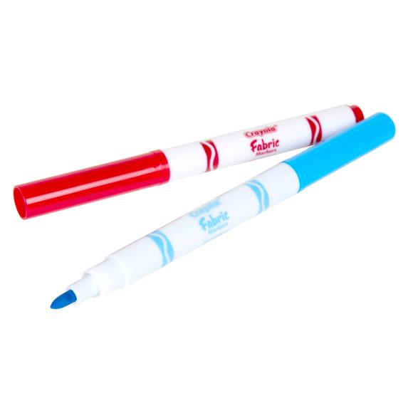 Crayola Fabric Fine Line Markers - Choose Your Pack