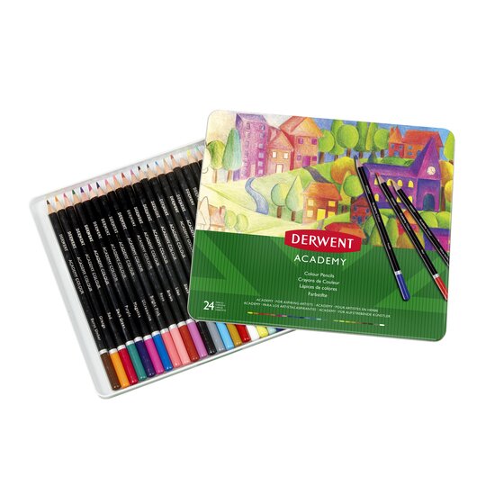 Derwent "Academy" Colour Pencil Set - Choose Your Size