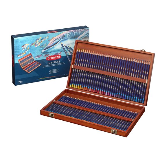 Derwent "Inktense" Water-soluble Colour Pencil Set - Choose Your Size