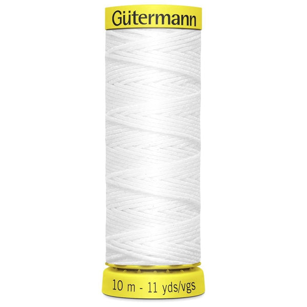 Gutermann Elastic Shirring Thread - 10m Reel
