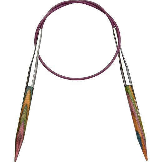 KnitPro "Symfonie" Wood Fixed Circular Knitting Needles - 60cm (24")