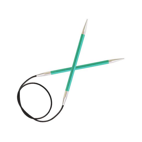KnitPro Zing Fixed Circular Knitting Needles - 100cm (40")