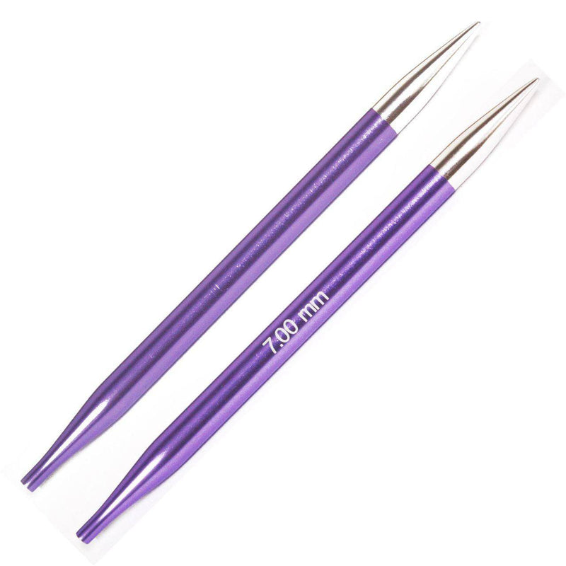 KnitPro "Zing" Interchangeable Circular Knitting Needles (3.50mm - 8.00mm) 7.00mm (US 10.75) | KNITTING CO. - 7
