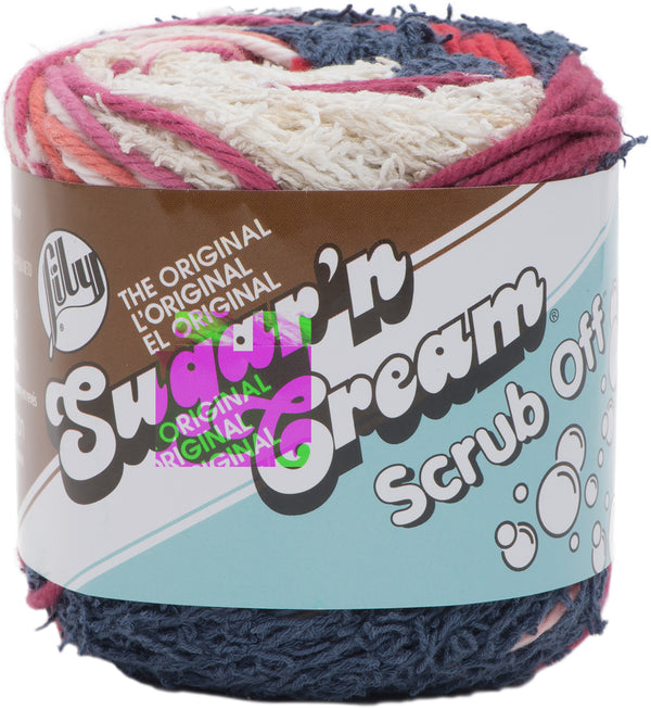 Lily 75g "Sugar ƒ??n Cream" 4-ply 100% Cotton Yarn - Scrub Off