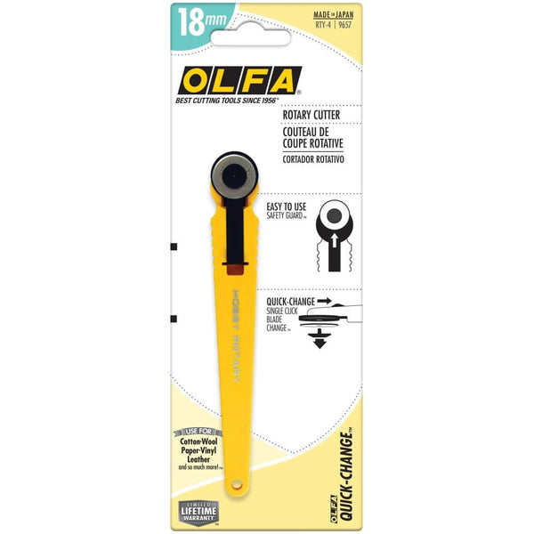 OLFA Classic Rotary Cutter - 18mm Extra Small