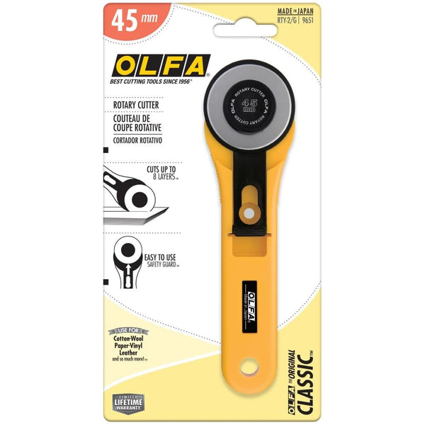 OLFA Classic Rotary Cutter - 45mm Medium