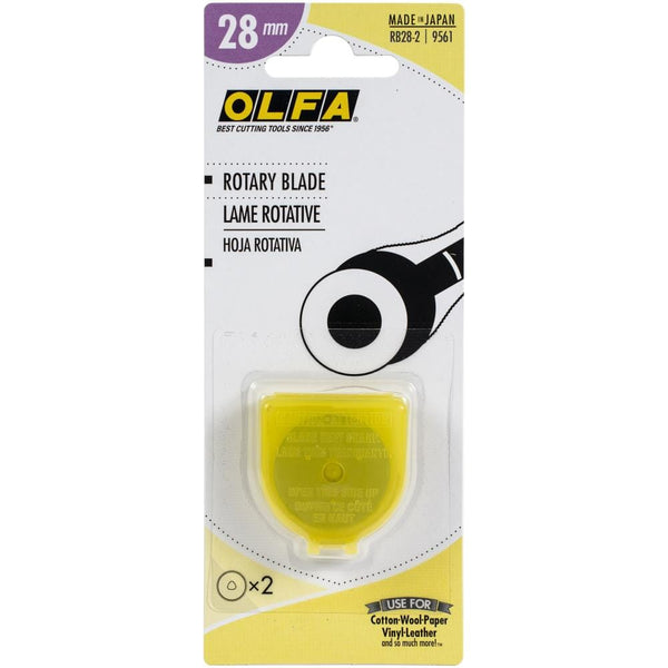 OLFA Rotary Cutter Replacement Blades - 28mm