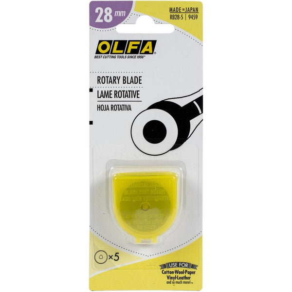 OLFA Rotary Cutter Replacement Blades - 28mm