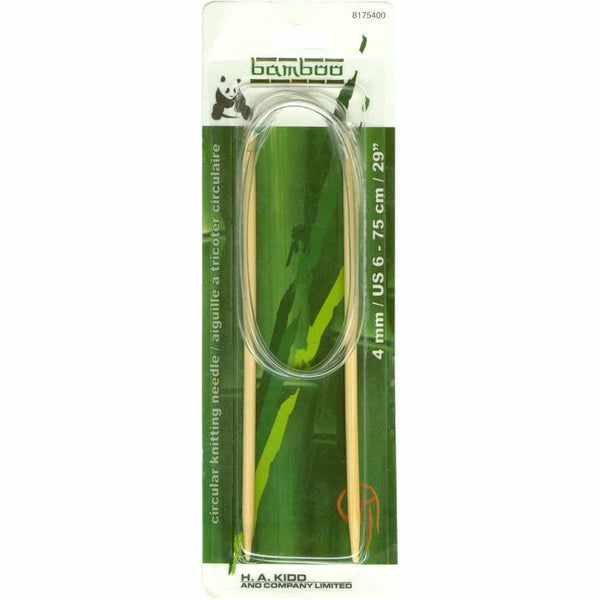 Panda Premium Bamboo Circular Knitting Needles - 75cm (30")