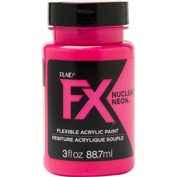 PlaidFX "Nuclear Neon" 88ml (3oz) Flexible Cosplay Acrylic Paint