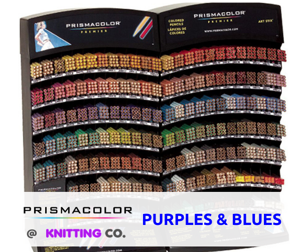 Prismacolor Premier Coloured Pencils - Purples & Blues