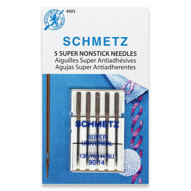 Schmetz "Super Universal" Nonstick Sewing Machine Needles - 5 Pack - Choose Your Size
