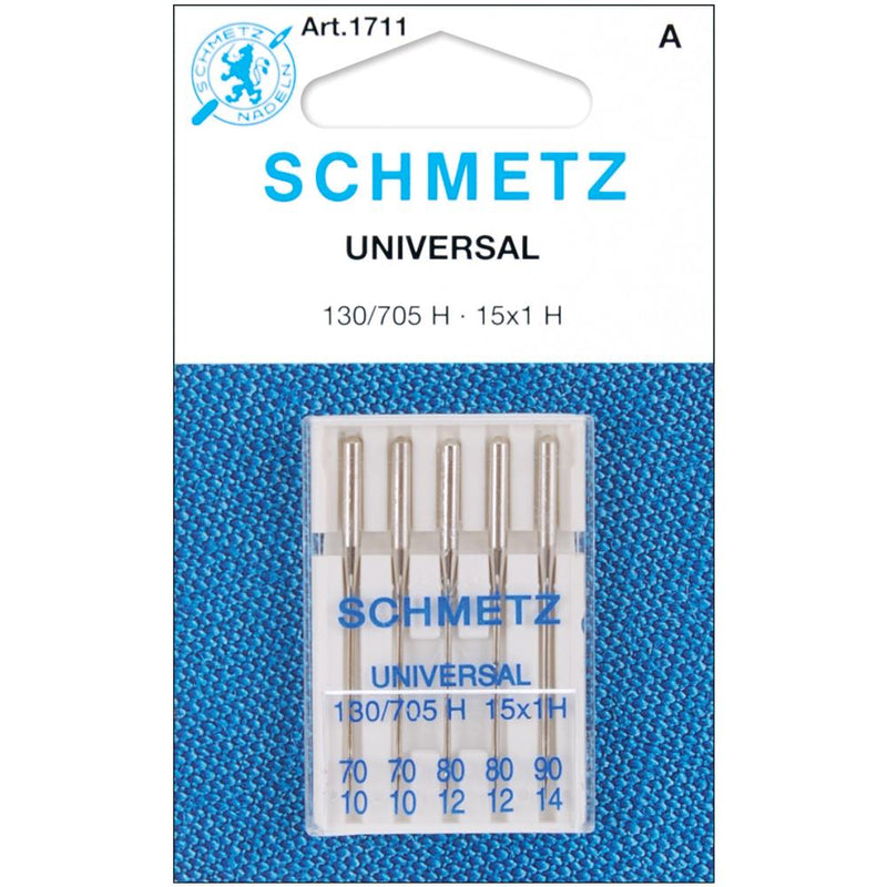 Schmetz "Universal" Sewing Machine Needles - 5 Pack - Choose Your Size