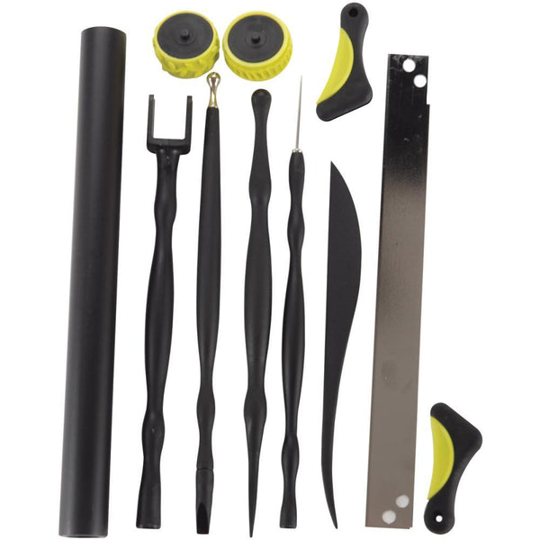 Sculpey Polymer Clay Essential 11 Piece Tool Kit