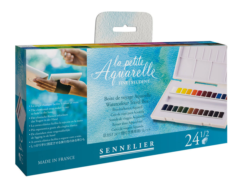 Sennelier La Petite Aquarelle Watercolour Paint - Travel Box Sets
