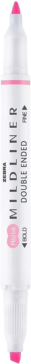 Zebra Mildliner Double Ended Highlighter Markers - Set of 10