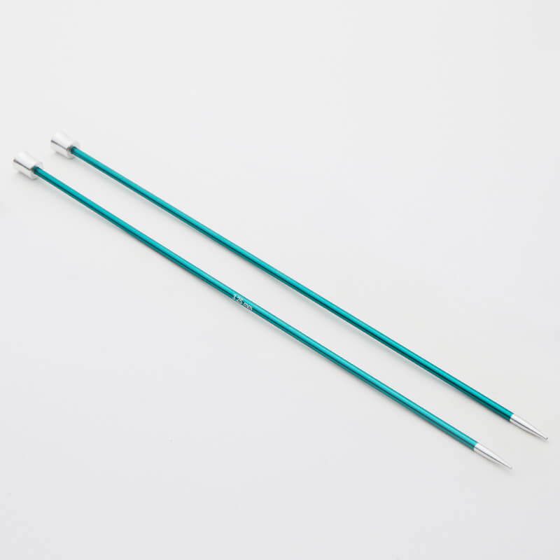Knitpro "Zing" Aluminium Single Point Knitting Needles - 30cm