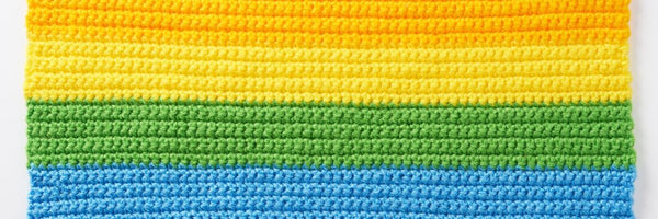 Free Pattern of the Week: Rainbow Dash Crochet Baby Blanket