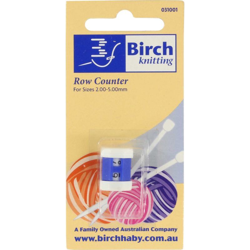 Birch Traditional Row Counter - Choose your Size